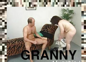 Granny Loves Taking a Fist