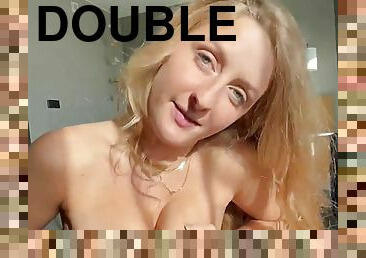 Fill My Ass And Pussy With Cum - Molly Pills - Double Creampie POV - Molly pills