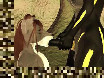 3d hentai cartoon bdsm futa shemale animation furry futanari