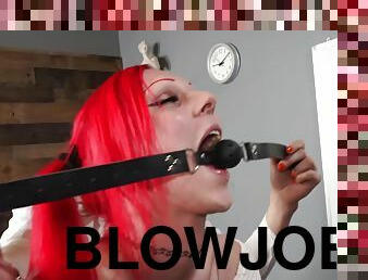 Principal Puts Naughty Tgirl In Her Place BDSM Sex