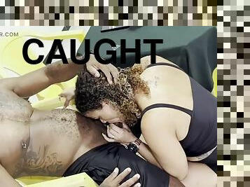 I was with my girlfriends father while she was leaving. My father in law caught me filling my vagina with cum