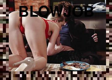 Spunky Hungarian babe gets fucked by homeless guy