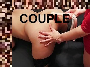 Mistress Commands Slave To Lick Her Feet, She Whips Him And Fucks Him 4 Min - Max Dickie And Irena Mur