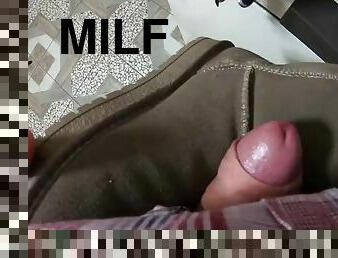 Milfycalla- Face Fuck,deep-throat and Sex While Wearing a Dirty Down-jacket and Uggs 220