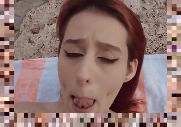 Piikara Blood And Jordi El Nio Polla In Shameless Bimbo Piikara Incredible Pov Video Outdoors - Hardcore with Spanish redhead