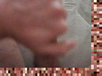 Guy jerking off