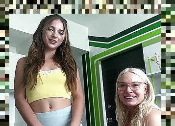 Step Mom Gets Me Laid ~ Macy Meadows & Tiffany Bannister Scott Stark - Handjob