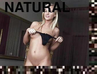 Gorgeous Blonde Barbie White Masturbating Her Pink Wet Pussy