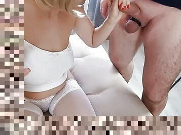 რუსი, სვინგერები, ცოლი, მოყვრული, მომწიფებული, პირში-აღება, გასხმა, მილფი, ჯგუფური-სექსი-groupsex, სამი-მონაწილე
