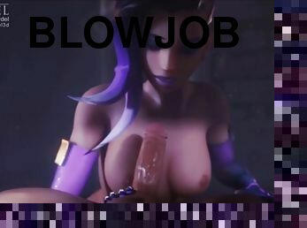 Sombra Deep Throating Your Cock POV Blowjob