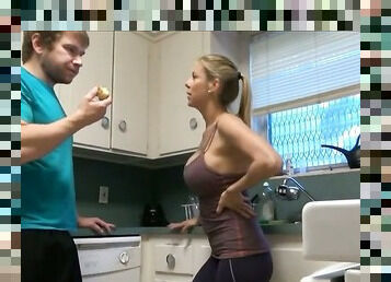 Nothing quite such a turn on as a crazy sex starved stepmom who loves the dick