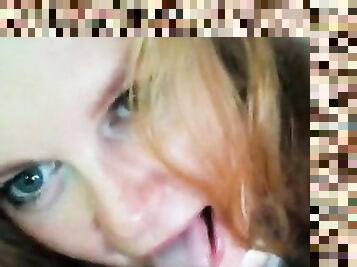 Russisk, Eldre, Blowjob, Rødhåret