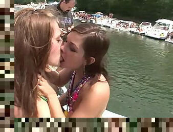 Teens Playing On A Boat - DreamGirls