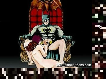 Famous toons blowjob and facial