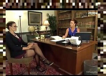 Penny Barber with shemale Jonelle Brooks