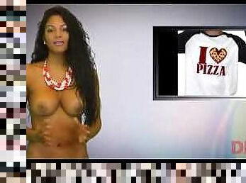 Naked presenters from DLN TV - resume of love sexy stripping breaking news
