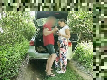 Hunt4k. Sexy Lady With All-natural Shapes Gets Good Money