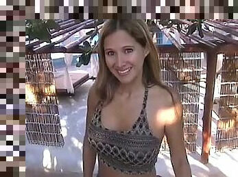Woods Brown Bikini Blowjob