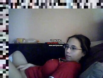 Wife mastrubate on spycam