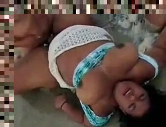 Tate mari, Bbw, Plaja, Brazilia, Tate