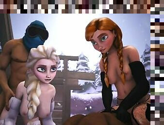 Jet de sperma, Compilatie, Blonda, 3d