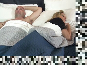 Fucking Blonde Mom While Asleep