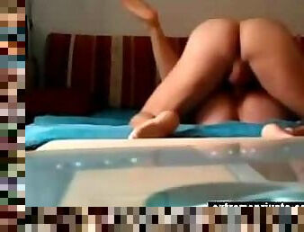 Mum Daphne and her toyboy on home spy camera