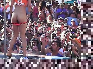 dantes pool fuck party at fantasy fest key west florida