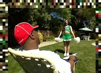 Big Booty Cheerleader gets fucked by BBC