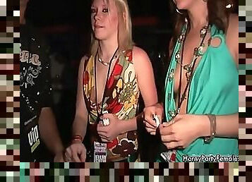 Several horny and drunk amateur girls part2