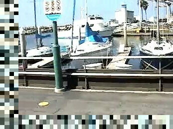 Great interracial on a boat