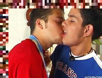 Hot spanish twinks make love