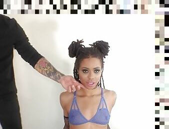 EvilAngel BDSM Slave Kira Noir Anal Training