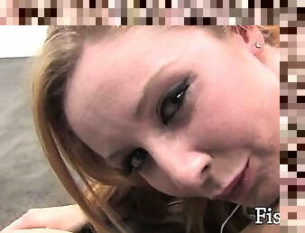 Sleek brutal vaginal fisting