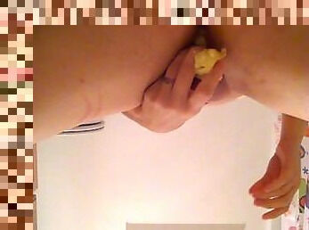 Masturbare (Masturbation), Amatori, Anal, Banana
