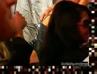 Club chicks gone wild at party