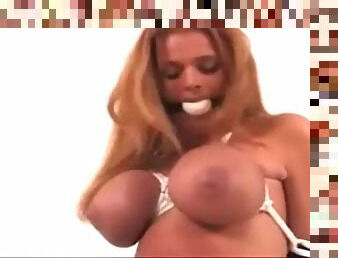Busty Redhead Babe in Bondage pt. 5