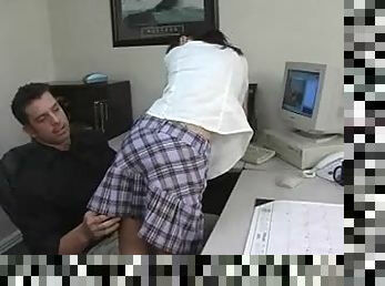 Director fucks a young student