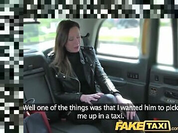 FakeTaxi Wife set up for taxi fucking