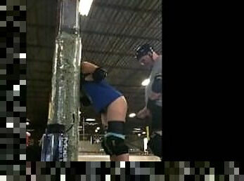 Indoor Rollerskating Track Sextape