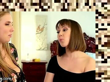 Girlsway Lena Paul Caught Sniffing Lesbian Step SisterâЂ™s Panties