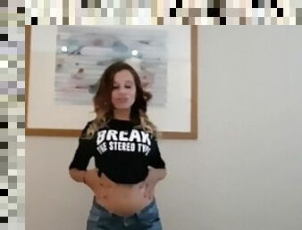 ANAL IN A TINDER DATE AT A HOTEL WITH A BUSTY TEEN GIRL