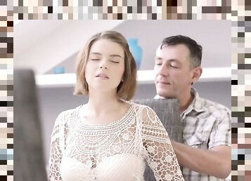 Old4k. Alpha Male And Young Colleen Have Raunchy More Fun In Expensive House