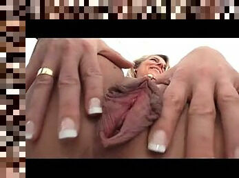 BITCH SHOWS PUSSY 16