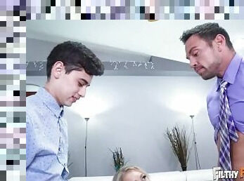FILTHY FAMILY - Stepmom Katie Morgan Takes Juan El Caballo Loco's Virginity