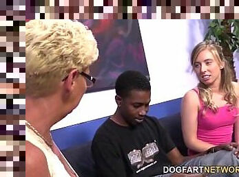 Taylor Lynn And Her Stepdaughter Take Care Of A BBC