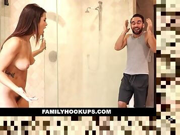 FamilyHookups - Stepsis Keisha Grey Fucked by Older Brother