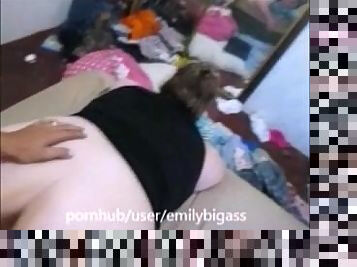 Mom fuck step son doggy style & have loud orgam better then husband sex