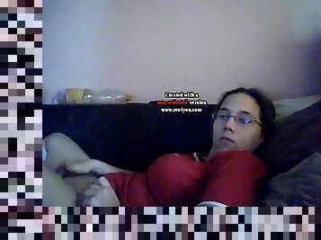 Wife mastrubate on spycam