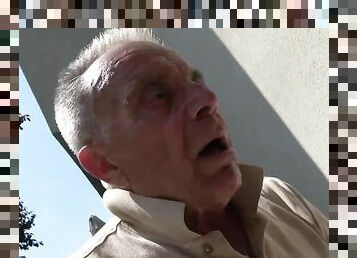 Bizzare Old Guy Fucking a Plastic Doll